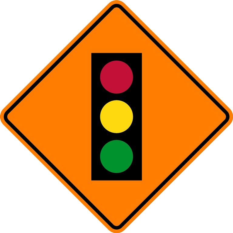 Buy TC-23 Traffic Signals Ahead Sign | Traffic Control Signs